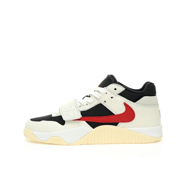 Travis Scott Jordan Jumpman Jack TR University Red TS Mid Top Retro Versatile Casual Sports Culture Basketball Shoes - Soul Replicas
