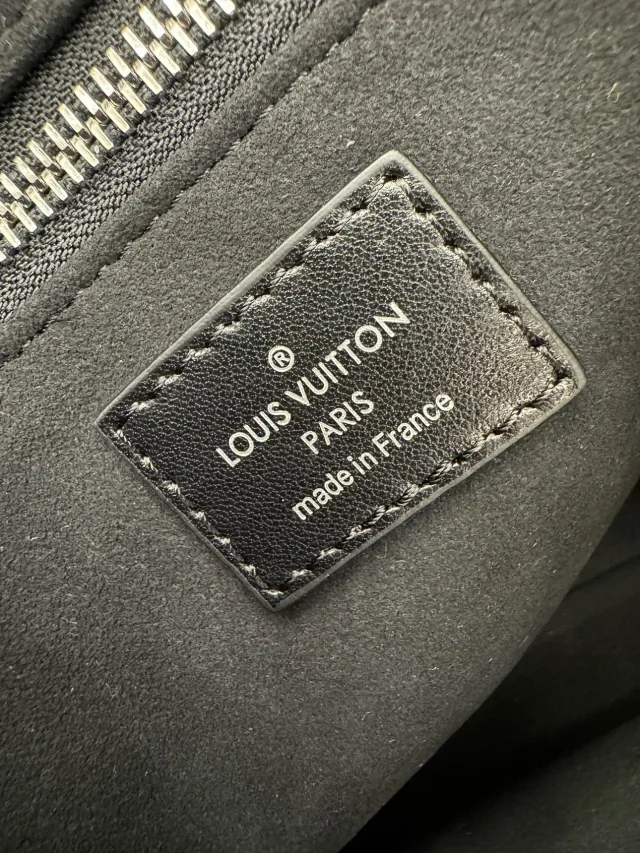 Carryall Cargo Black Knight Lambskin Tote Handbag Shoulder Bag Removable Adjustable Shoulder Strap Locomotive Chain m24861 m46203 - Soul Replicas