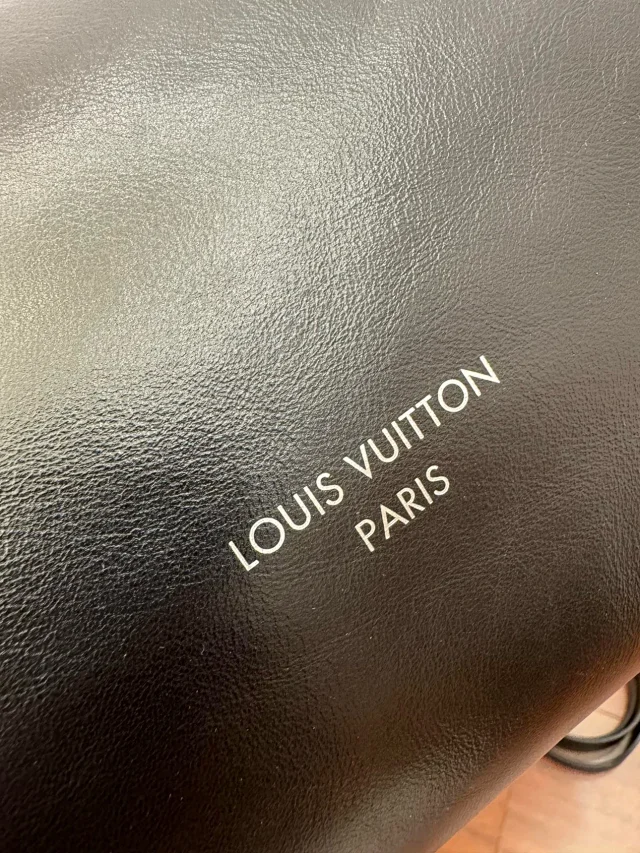 Carryall Cargo Black Knight Lambskin Tote Handbag Shoulder Bag Removable Adjustable Shoulder Strap Locomotive Chain m24861 m46203 - Soul Replicas