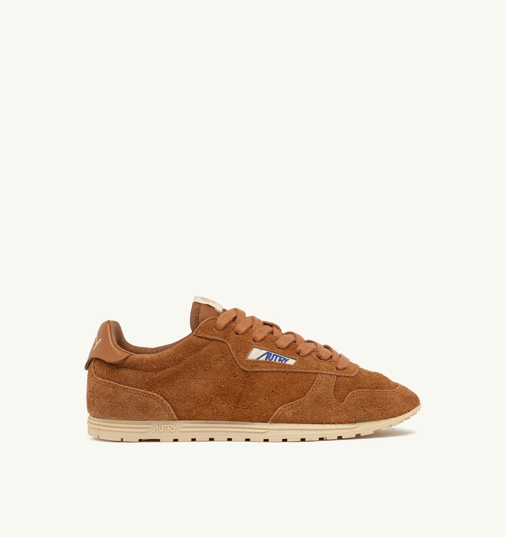 SNEAKERS WINDSPIN IN EARTH COLOR SUEDE
