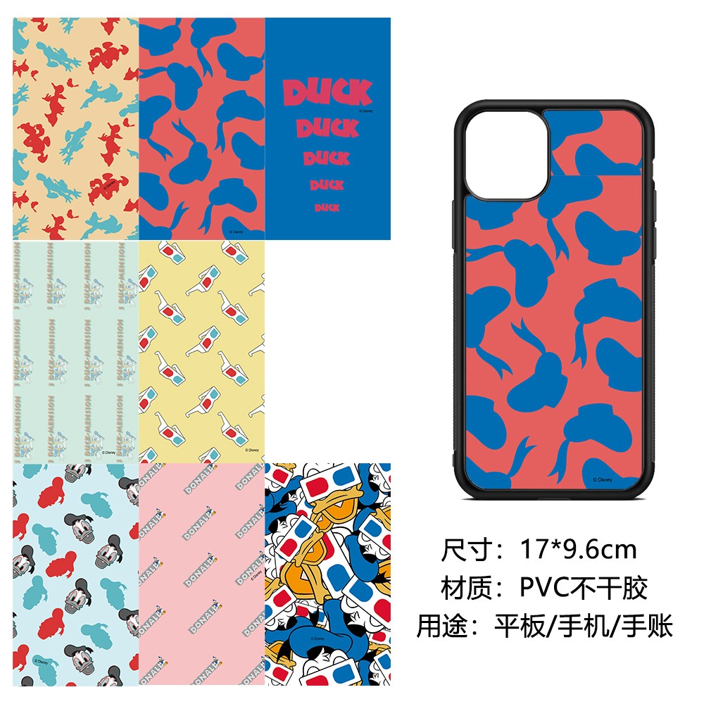 Cartoon Mickey, Minnie & Donald Duck Graffiti Stickers - Decorative Stickers for Suitcases, Children's Stickers, Waterproof