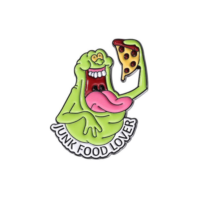 Adorable Arrival! The Expendables Series Anime Merchandise, Cartoon Monster-Shaped Alloy Badge Brooch, Exquisitely Crafted with Cool Automotive Elements