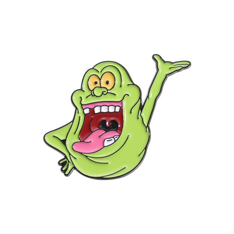 Adorable Arrival! The Expendables Series Anime Merchandise, Cartoon Monster-Shaped Alloy Badge Brooch, Exquisitely Crafted with Cool Automotive Elements