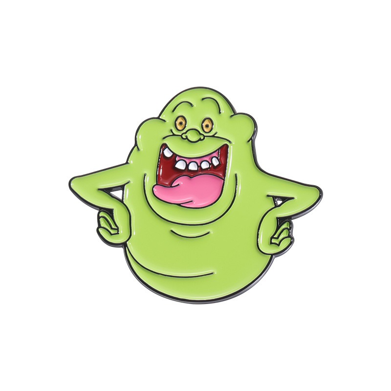 Adorable Arrival! The Expendables Series Anime Merchandise, Cartoon Monster-Shaped Alloy Badge Brooch, Exquisitely Crafted with Cool Automotive Elements