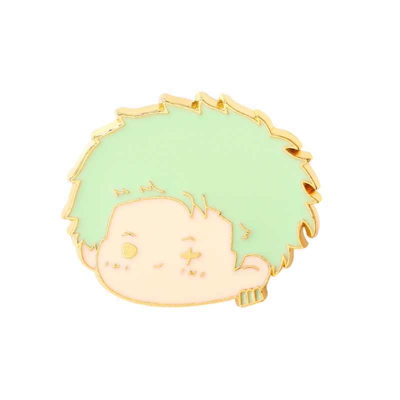 Official One Piece Merchandise! Cool Metal Badges of Luffy & Zoro, Chic Pins Matching Sanji & Law, Versatile 2D Accessories for Everyday Style