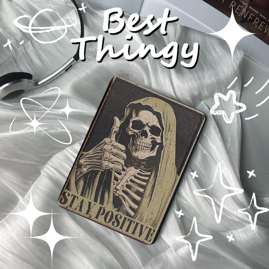 Personalized Halloween Fun Skeleton Kindle Case with Handle, Tailored for 6.8-inch Kindle Paperwhite 11th Generation