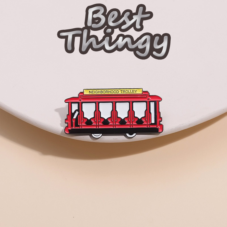 Unique Vintage-Style Medal Featuring Cartoon Characters/Hippo/Car Designs, Elegant Scarf Clip for Secure Fit and Anti-Slip