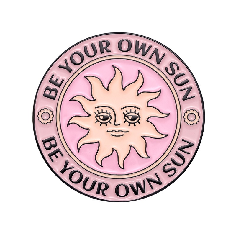 Hot-selling Cartoon Love Heart Earth Cute Milk Carton Design Multi-style Combination Cartoon Metal Pin Badges