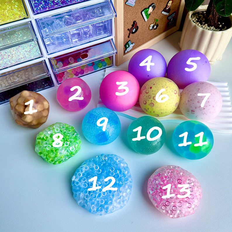 【Crafted with Care】Creative Stress Relief Balls, Unique Designs, Eco-Friendly Materials, A Must-Have for Relaxation!