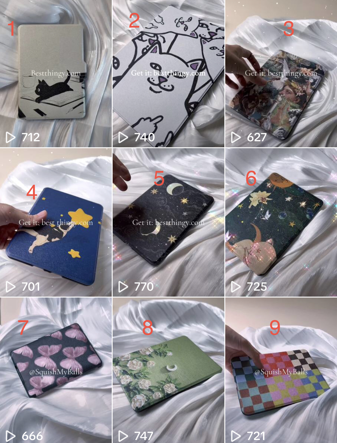 Kindle Case with Special Gifts for E-Readers from Tiktok, All-New Kindle 💗