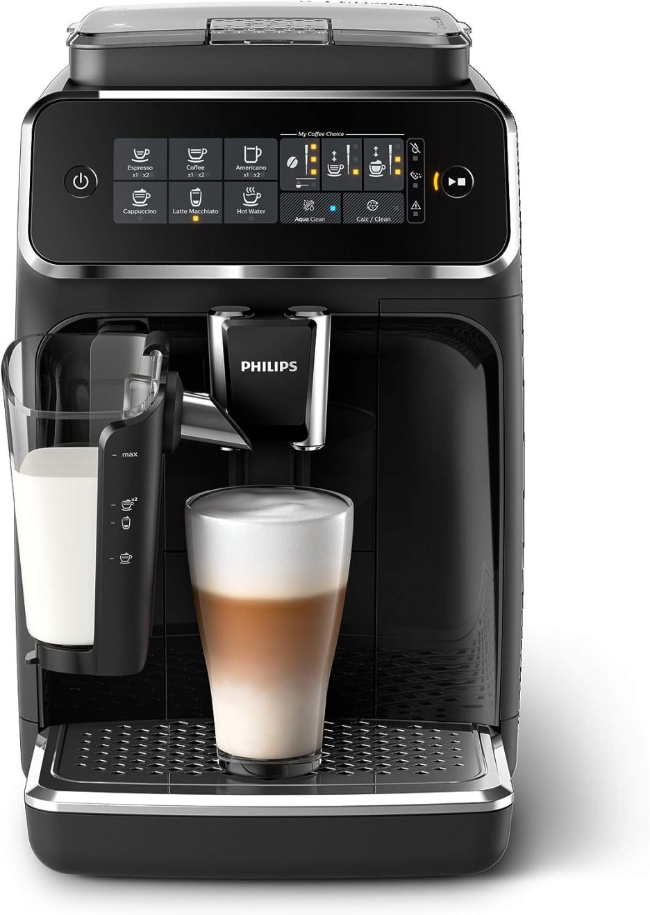 Philips 3200 Series Fully Automatic Espresso Machine with LatteGo ...