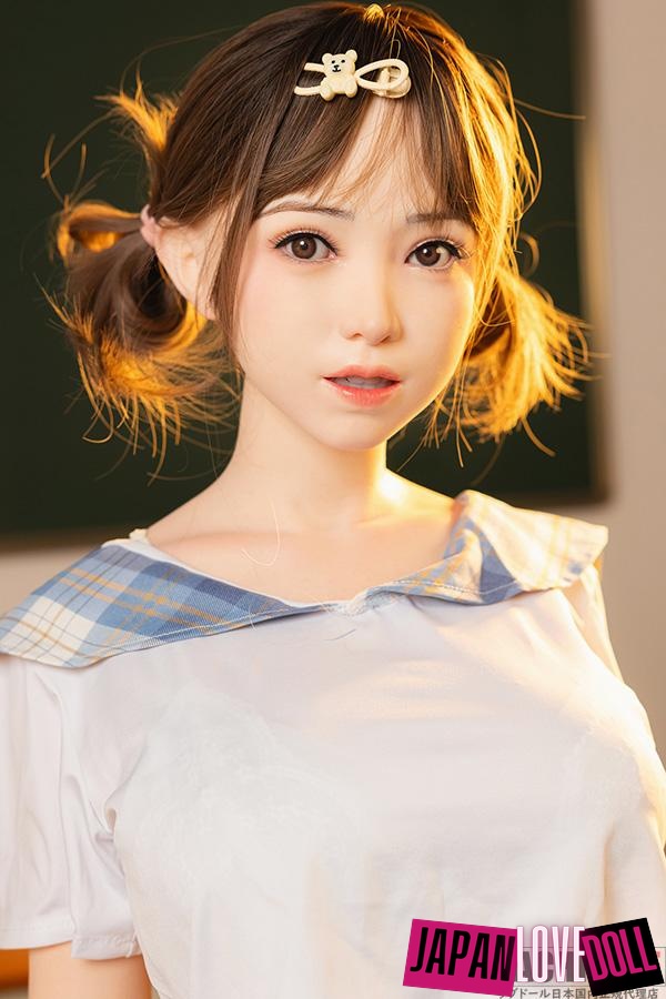 FANREAL 153cm Bカップ F9-茉（Mo）掲載画像は口開閉機能付き リアルメイク付き ラブドール - JapanLoveDoll