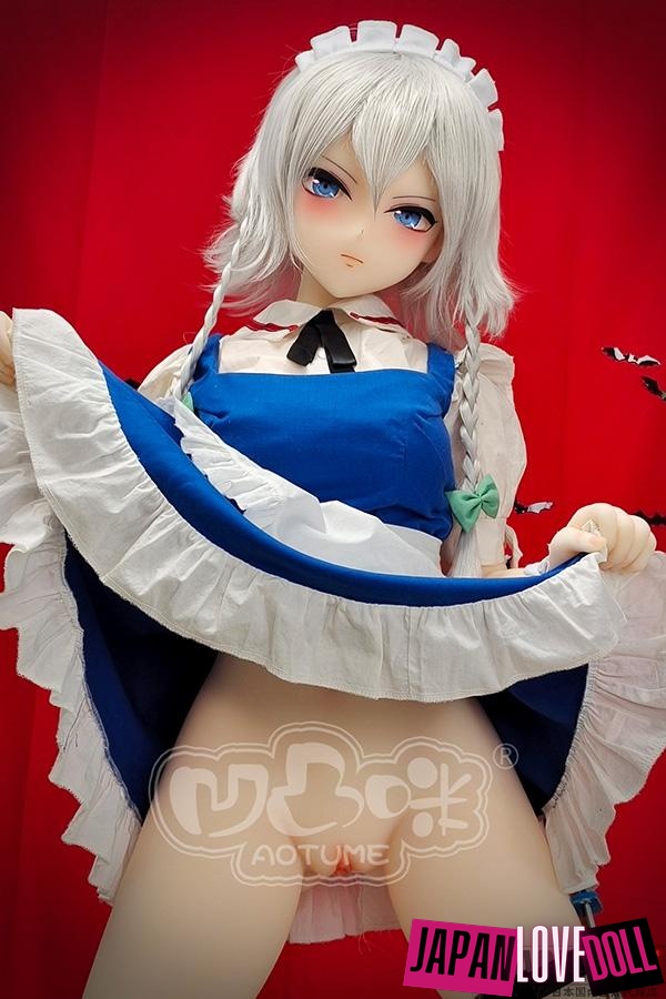 Aotume Doll 155cm Cカップ #103ヘッド 咲夜コス プレミアム リアル セックス ドール - JapanLoveDoll
