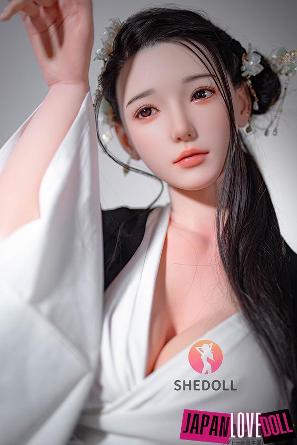 SHEDOLL 165cm Fカップ 阿初（AChu）1.0ヘッド プレミアム リアル セックス ドール - JapanLoveDoll