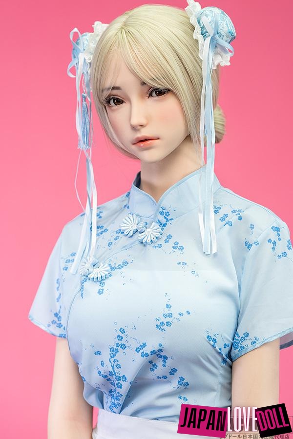FUDOLL 163cm Eカップ #J025柳思思（Liusisi）ヘッド 口開閉機能+リアル口腔付き 【超柔らかい超軽量版ボディ31Kg】 ラブドール - JapanLoveDoll