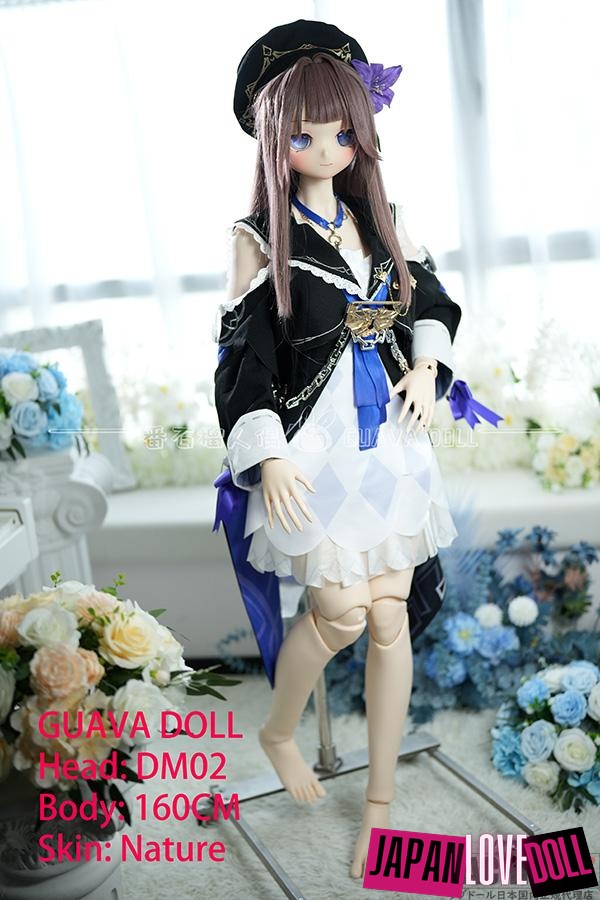 GUAVADOLL 160cm Cカップ DM02ヘッド アニメドール ソフトビニール製ヘッド+球体関節PVC製ボディ - JapanLoveDoll