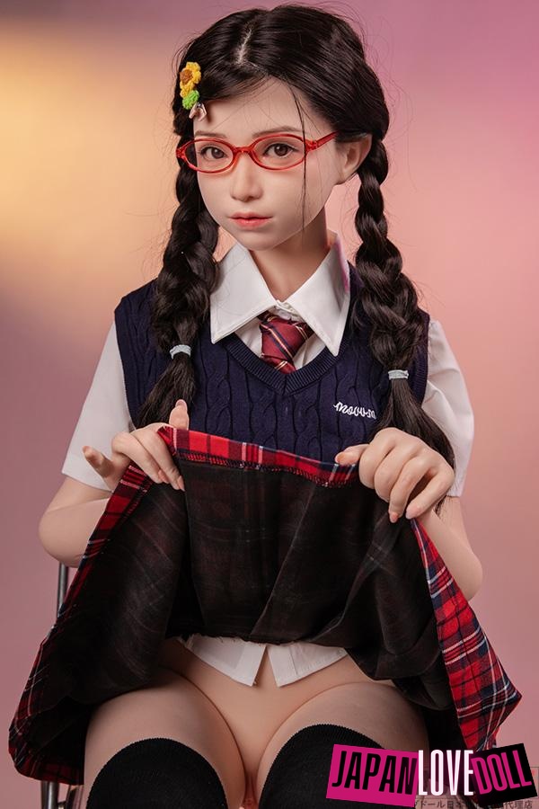 FANREAL 153cm Bカップ F9-茉（Mo）掲載画像は口開閉機能付き リアルメイク付き ラブドール - JapanLoveDoll