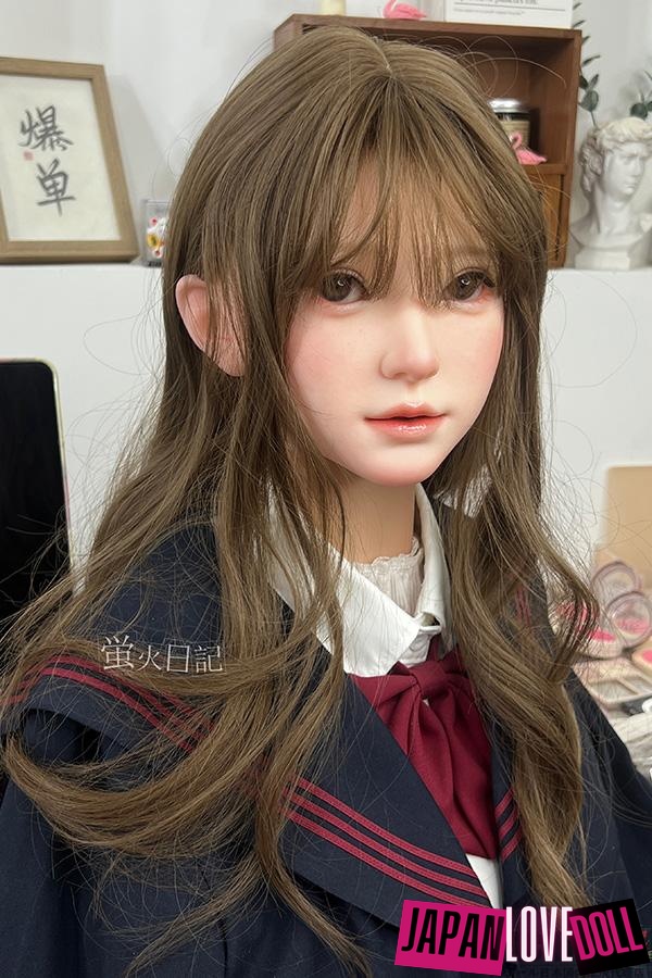蛍火日記 161cm Aカップ 小里森ヘッド プレミアム リアル セックス ドール - JapanLoveDoll