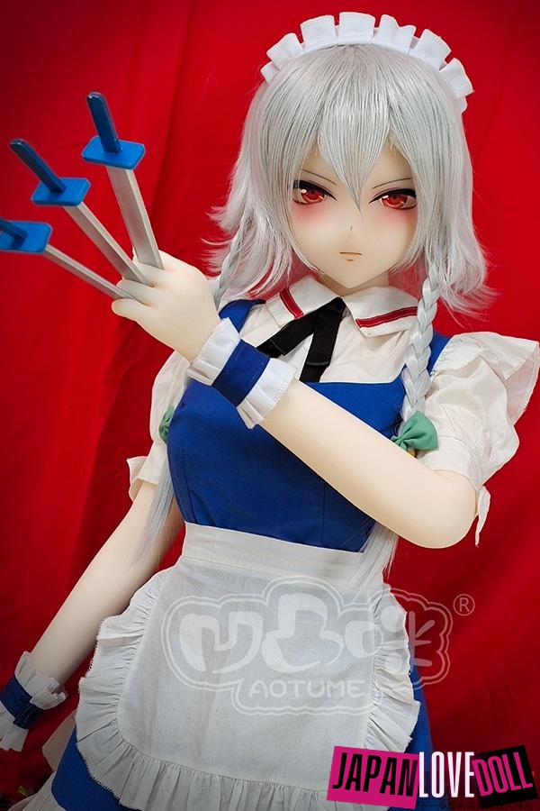 Aotume Doll 155cm Cカップ #103ヘッド 咲夜コス プレミアム リアル セックス ドール - JapanLoveDoll