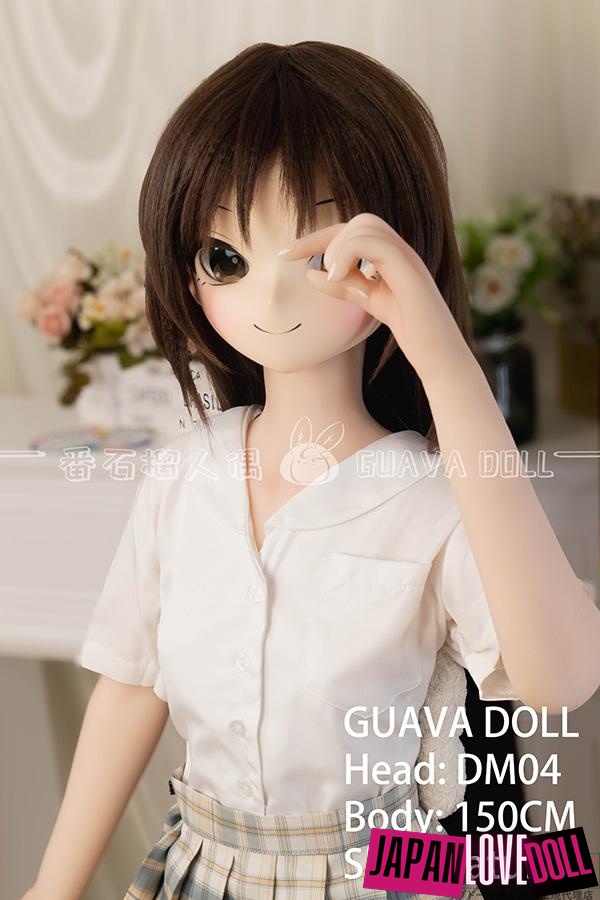 GUAVADOLL 150cm バスト小 DM04 橘爱丽丝ヘッド アニメドール ソフトビニール製ヘッド+ボディ - JapanLoveDoll