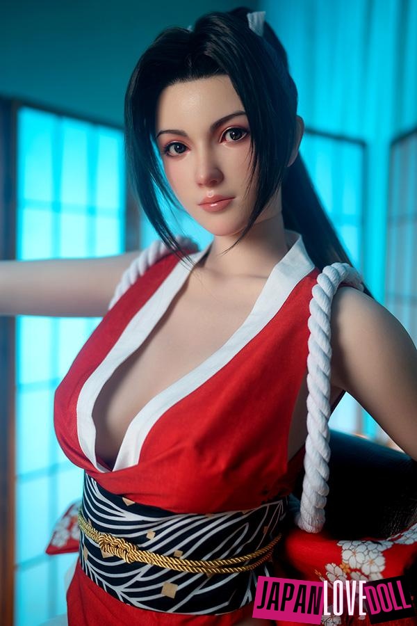 Game Lady 168cm Dカップ 不知火舞コスプレ No.28_1ヘッド リアルメイク付き 眉毛とまつ毛植毛あり ラブドール - JapanLoveDoll