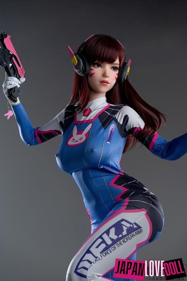 Game Lady 167cm Dカップ D.Va No.23ヘッド リアルメイク付き 眉毛とまつ毛植毛あり ラブドール - JapanLoveDoll