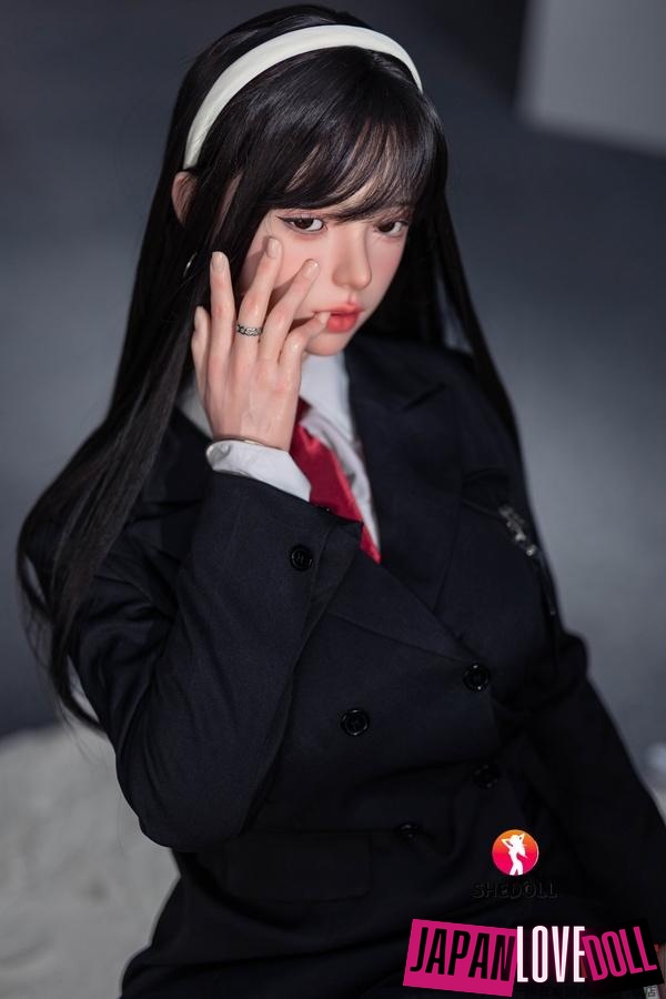 SHEDOLL 165cm Fカップ 顧小雨（GuXiaoyu）2.0ヘッド プレミアム リアル セックス ドール - JapanLoveDoll