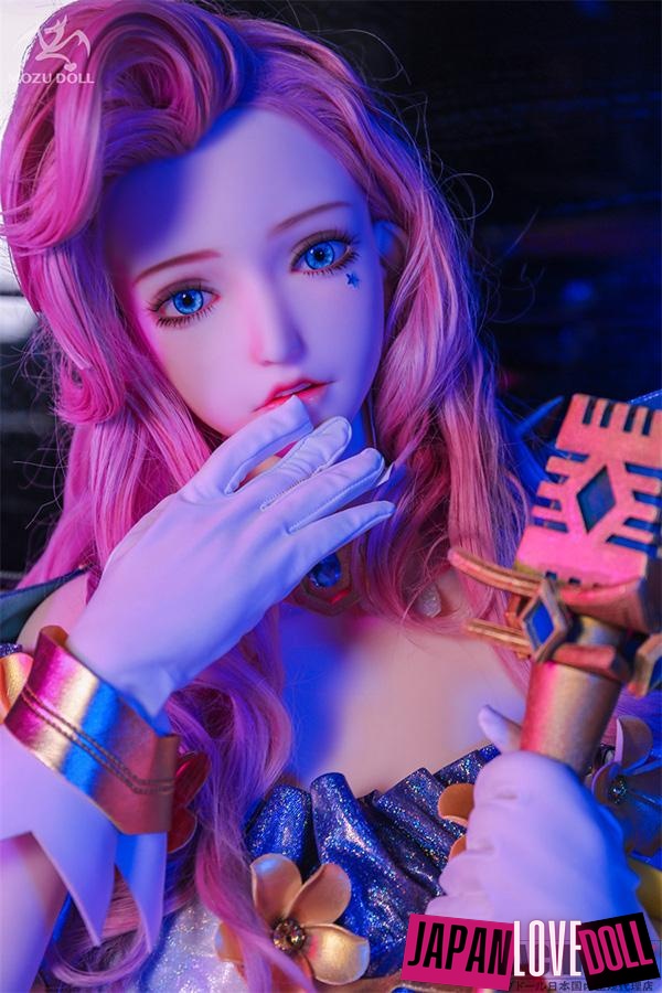 MOZU Doll 163cm Hカップ 芬妮(Fenni)頭部 体重35kg 肌色＆眼球色＆メイク＆ウィッグ＆衣装は宣材写真と同じ ラブドール - JapanLoveDoll