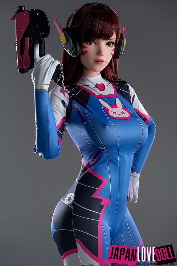 Game Lady 167cm Dカップ D.Va No.23ヘッド リアルメイク付き 眉毛とまつ毛植毛あり ラブドール - JapanLoveDoll