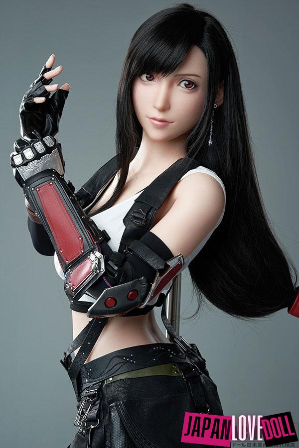 Game Lady 167cm Dカップ ティファ Tifa No.3ヘッド プレミアム リアル セックス ドール - JapanLoveDoll