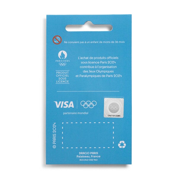 Pin's panneau de rue de la ville des Jeux olympiques de Paris 2024