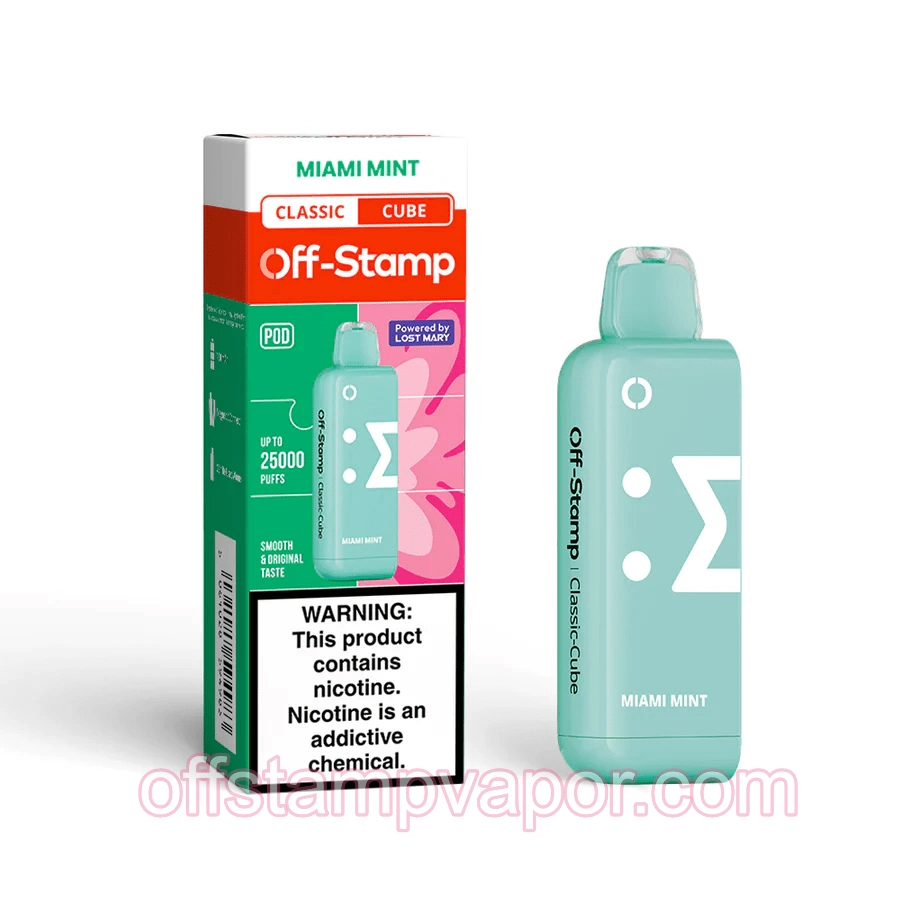 OFF STAMP X-Cube 25K flavors