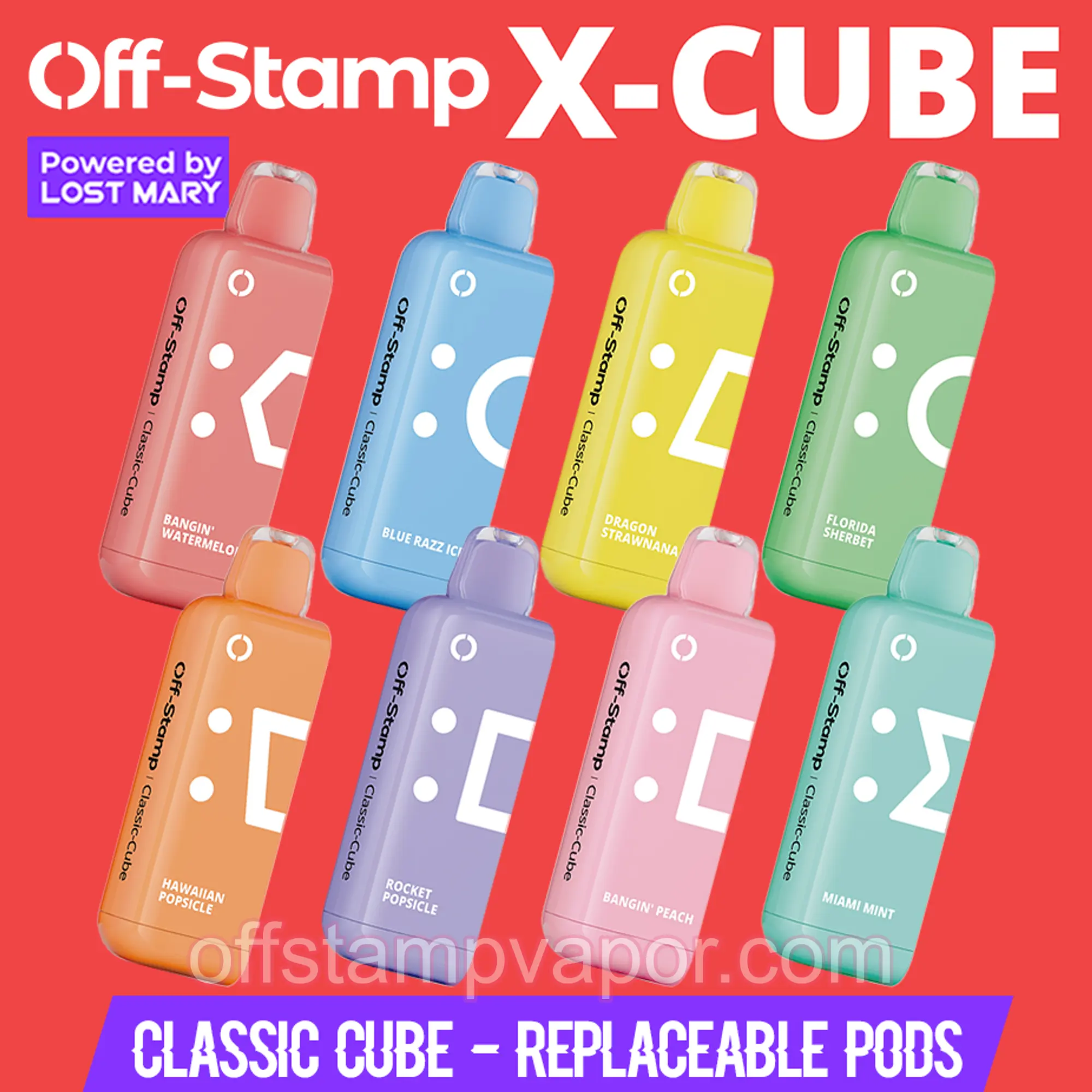OFF STAMP X-Cube 25K Vape POD