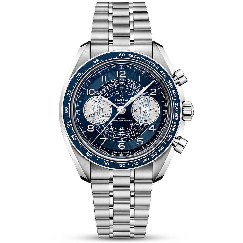 Speedmaster Chronoscope 43mm Blue Dial Men's Chronograph Bracelet Watch