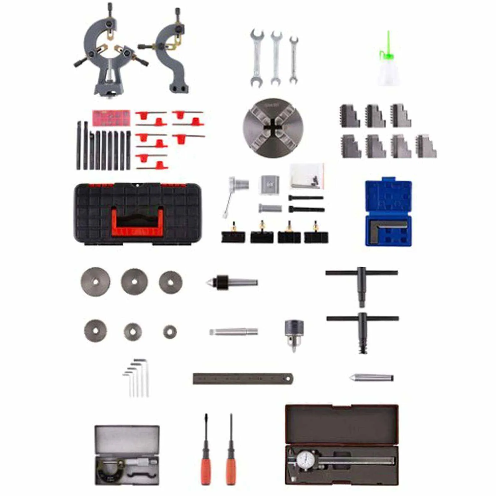 🔥Automatic Mini Metal Lathe 8