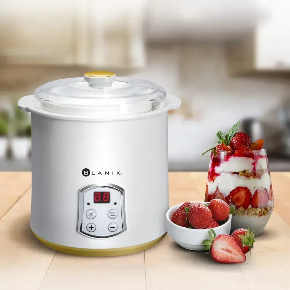 Máquina para hacer yogurt Blanik BYMP048 Blanco