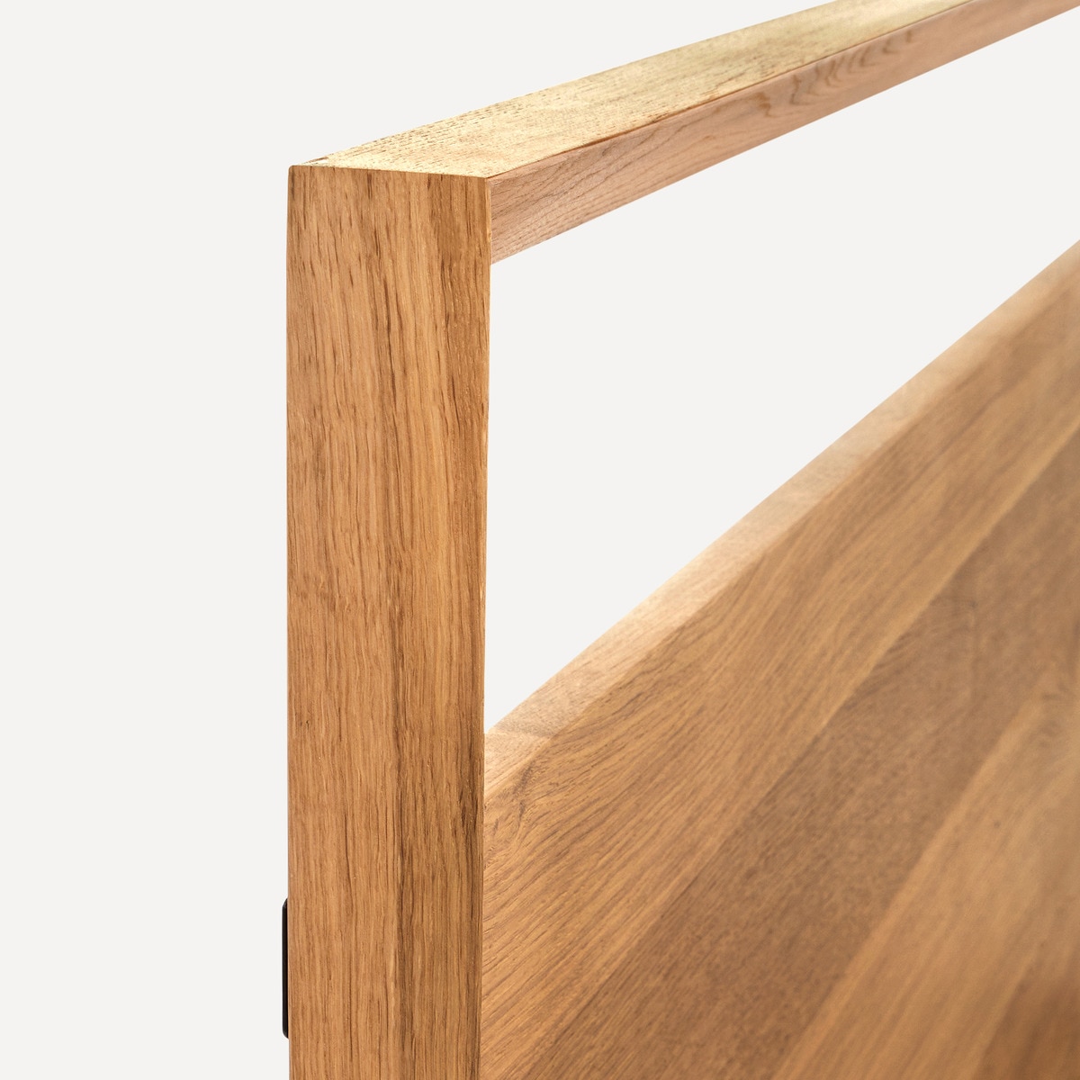 Cama doble de madera de roble Roger El Corte Inglés