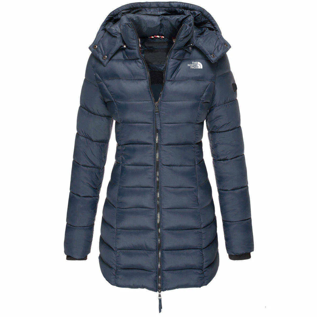 The North Face Plumífero de largo medio para mujer