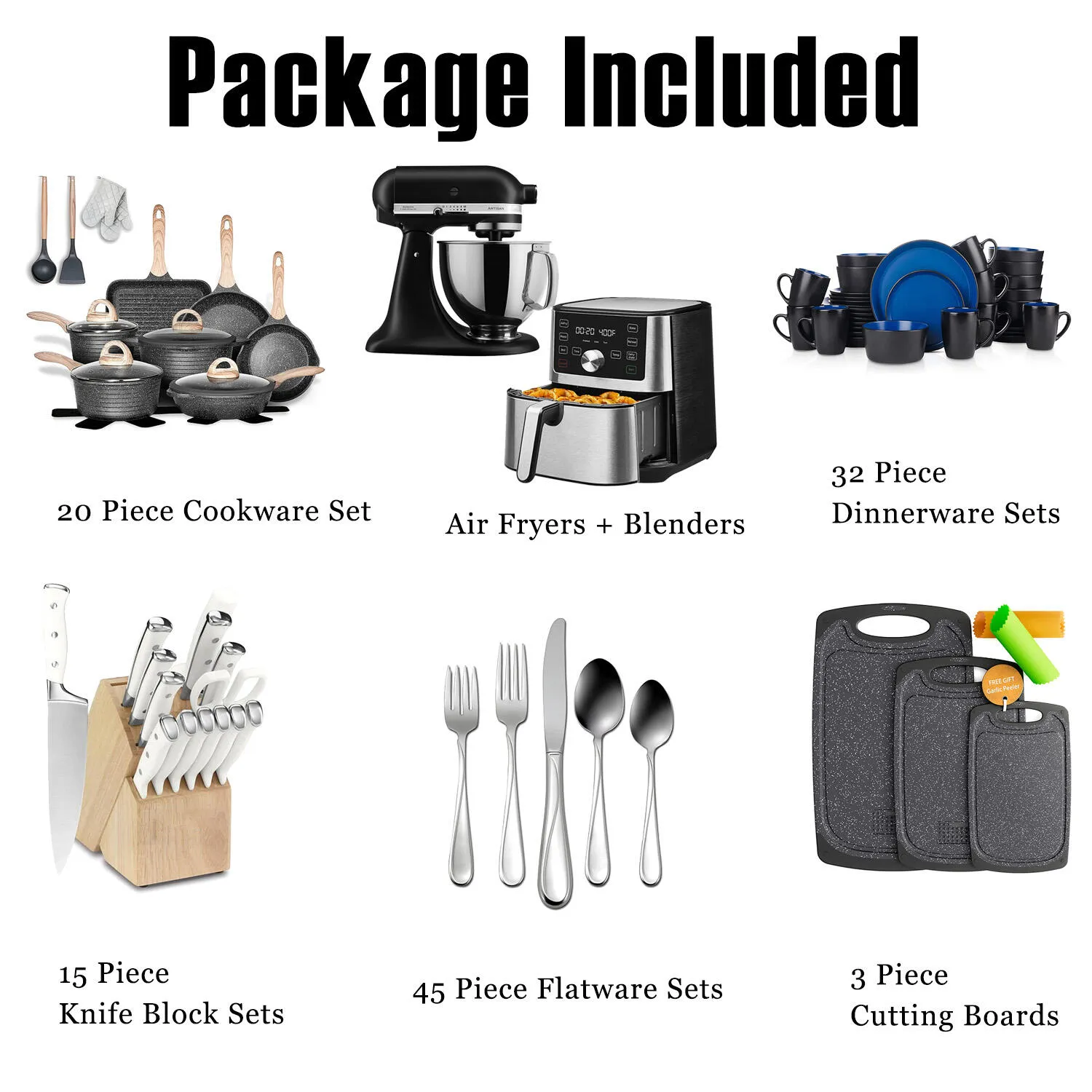 Limited-time Promotion. 117-piece Kitchen Spree. Meeting All The Needs Of The Kitchen