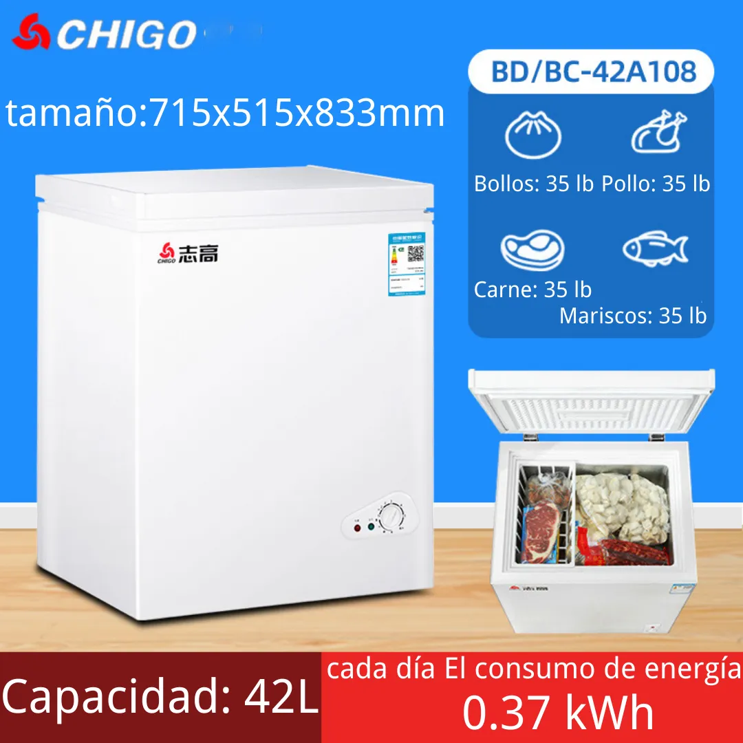 Refrigerador y congelador de doble uso para el hogar con ahorro de energía de 220V