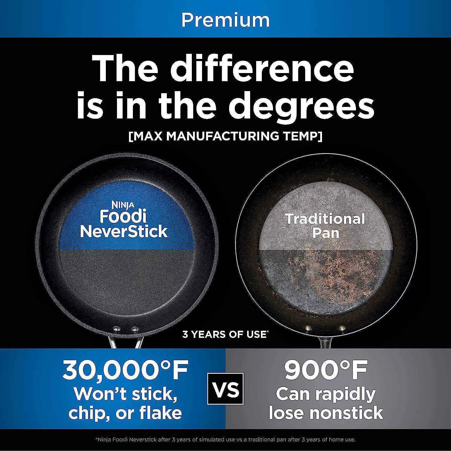 Ninja C39900 Foodi NeverStick Premium Juego de utensilios de cocina de 16 piezas