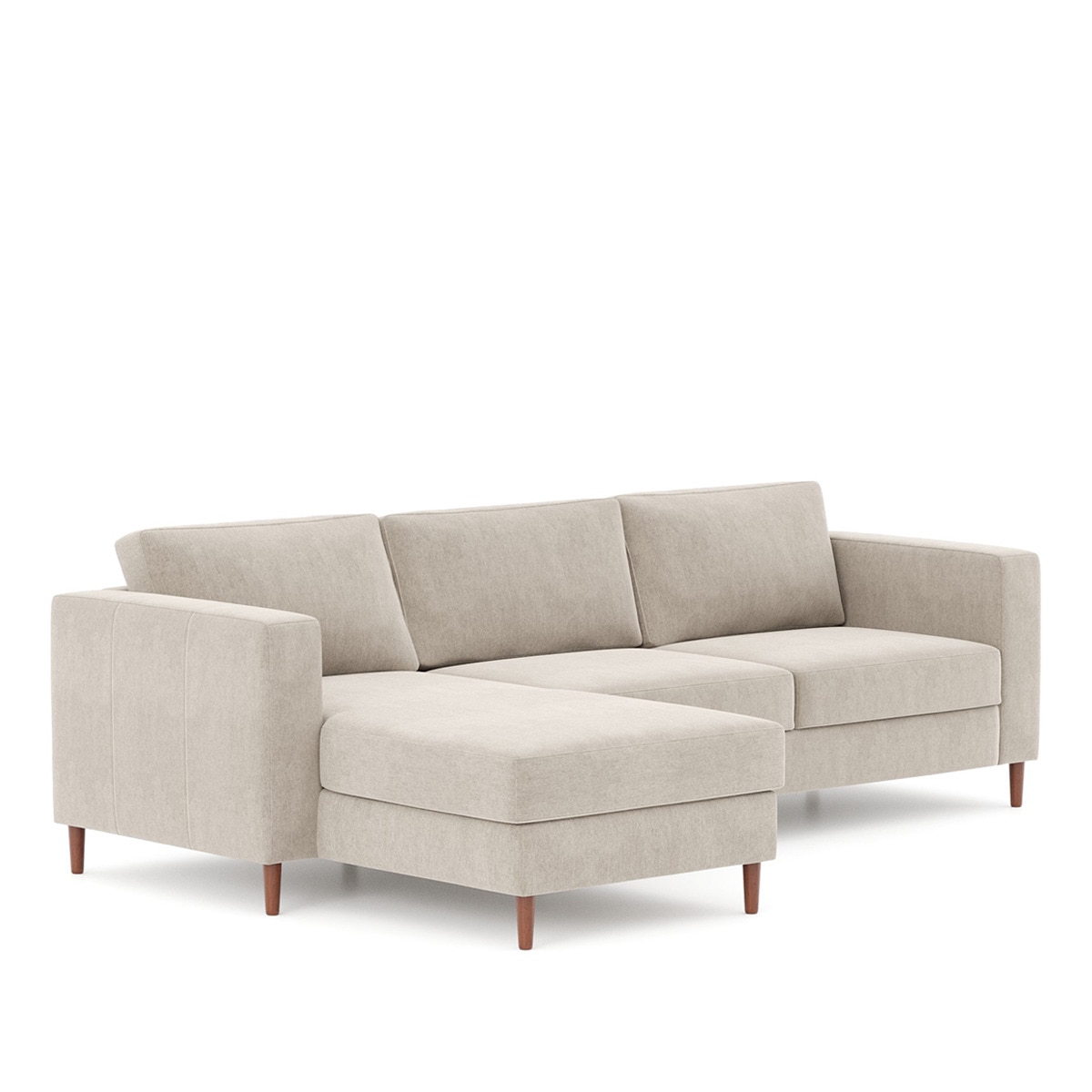 Sofá de 4 plazas con chaiselongue reversible Alan El Corte Inglés