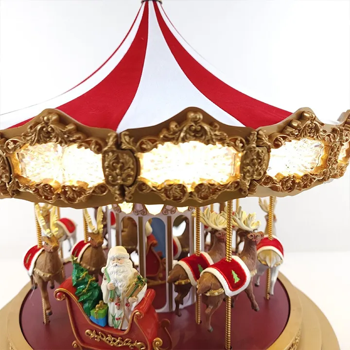 Mr. Christmas Very Merry Carousel