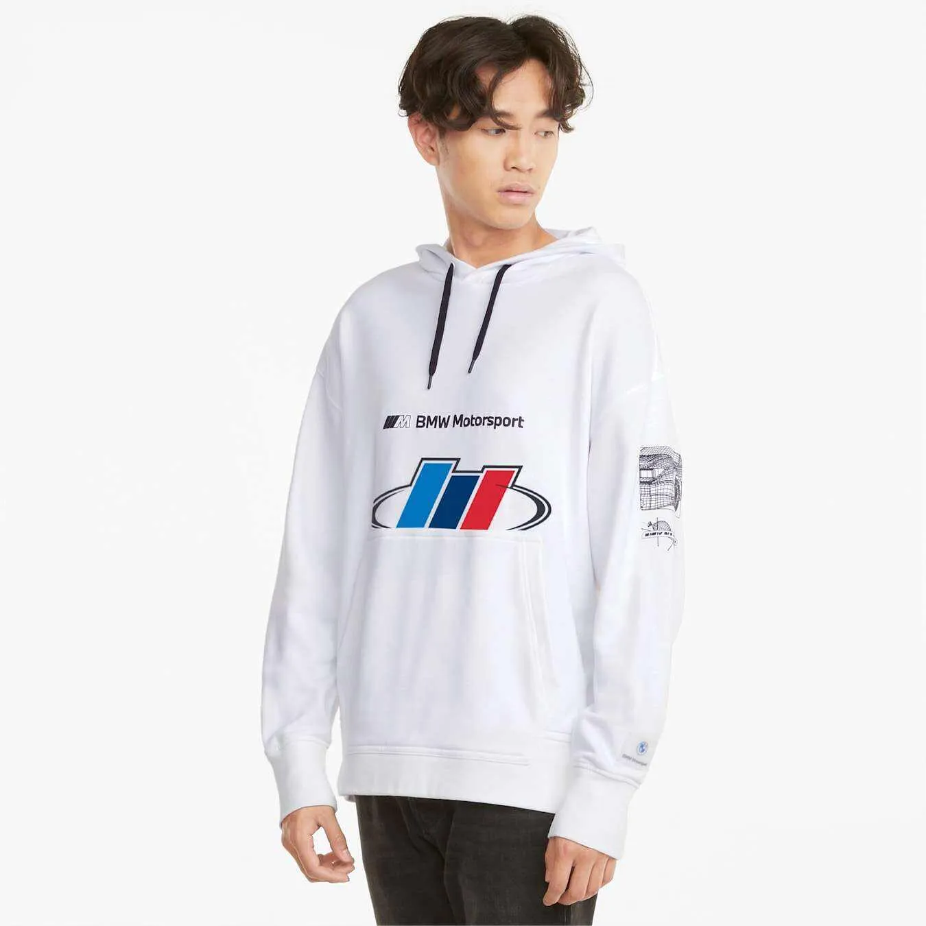 Sudadera con capucha BMW M Motorsport Street para hombre