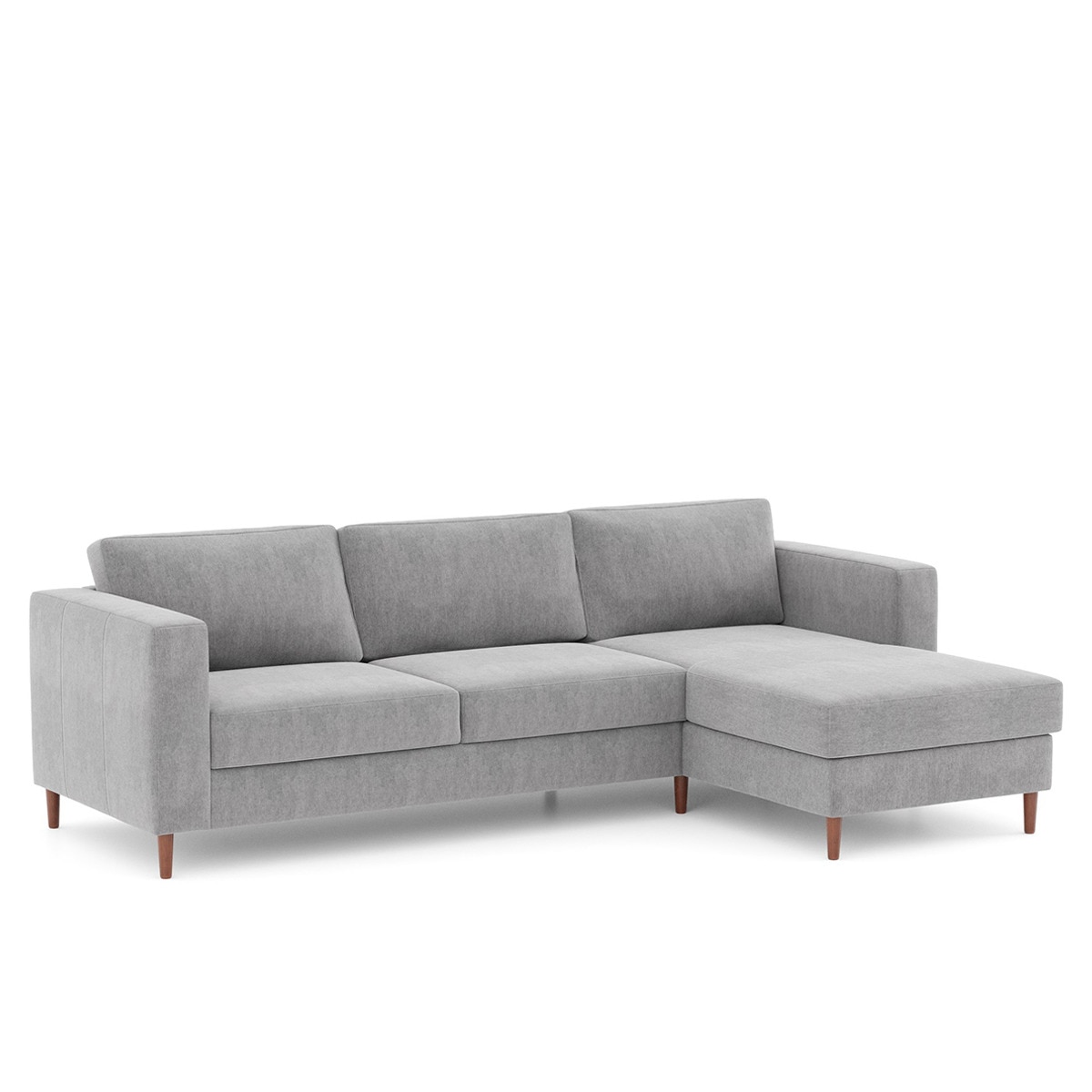 Sofá de 4 plazas con chaiselongue reversible Alan El Corte Inglés