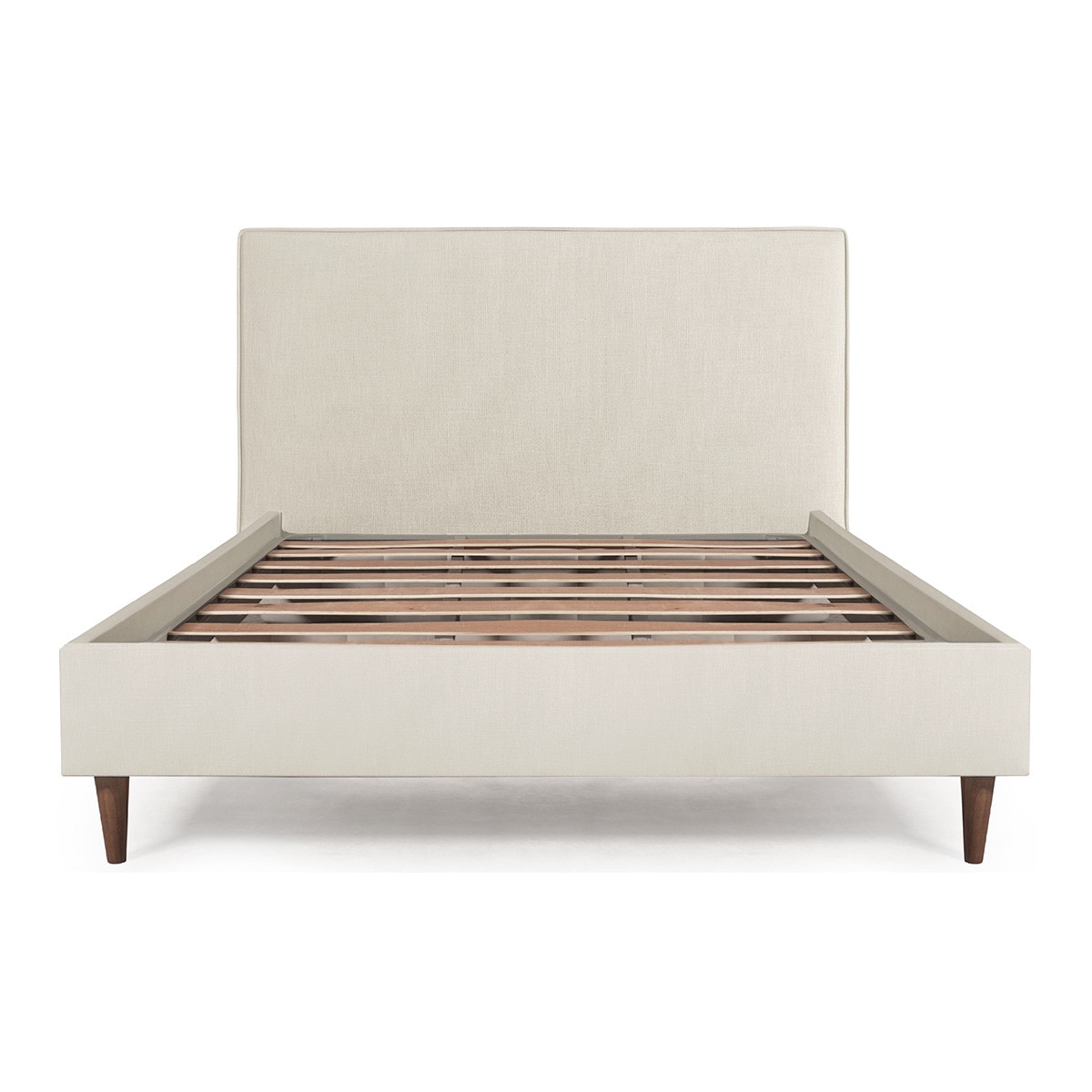 Cama doble tapizada en algodón y lino Shiraz El Corte Inglés