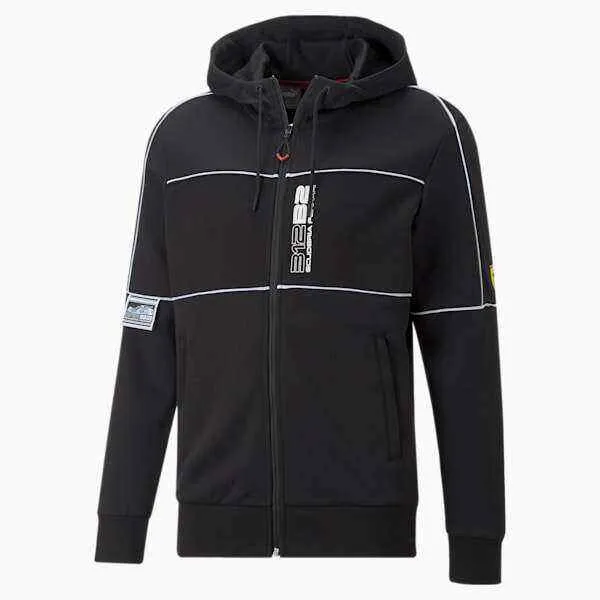 Scuderia Ferrari Race Motorsport Chaqueta deportiva con capucha para hombre