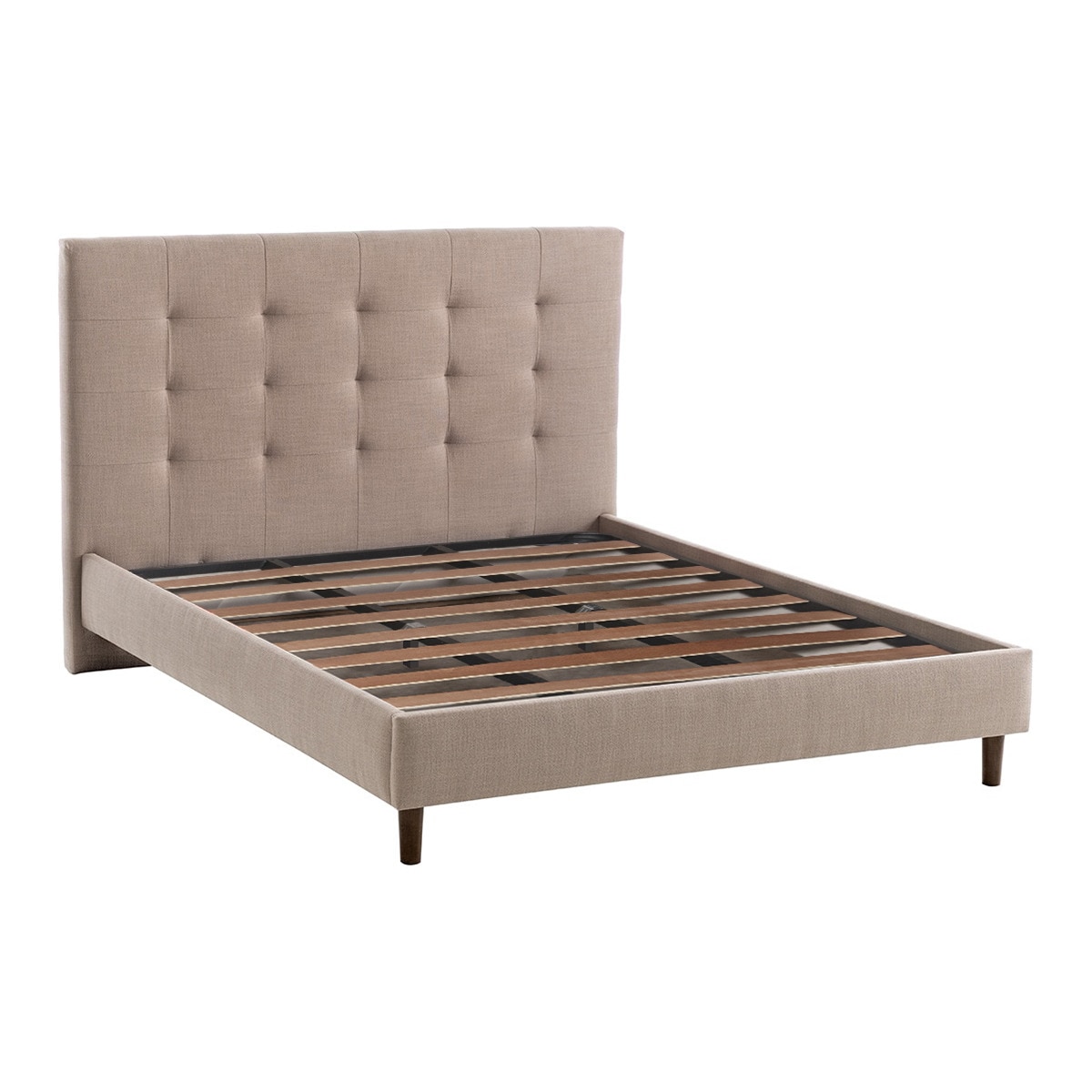 Cama doble tapizada con somier Balmoral El Corte Inglés