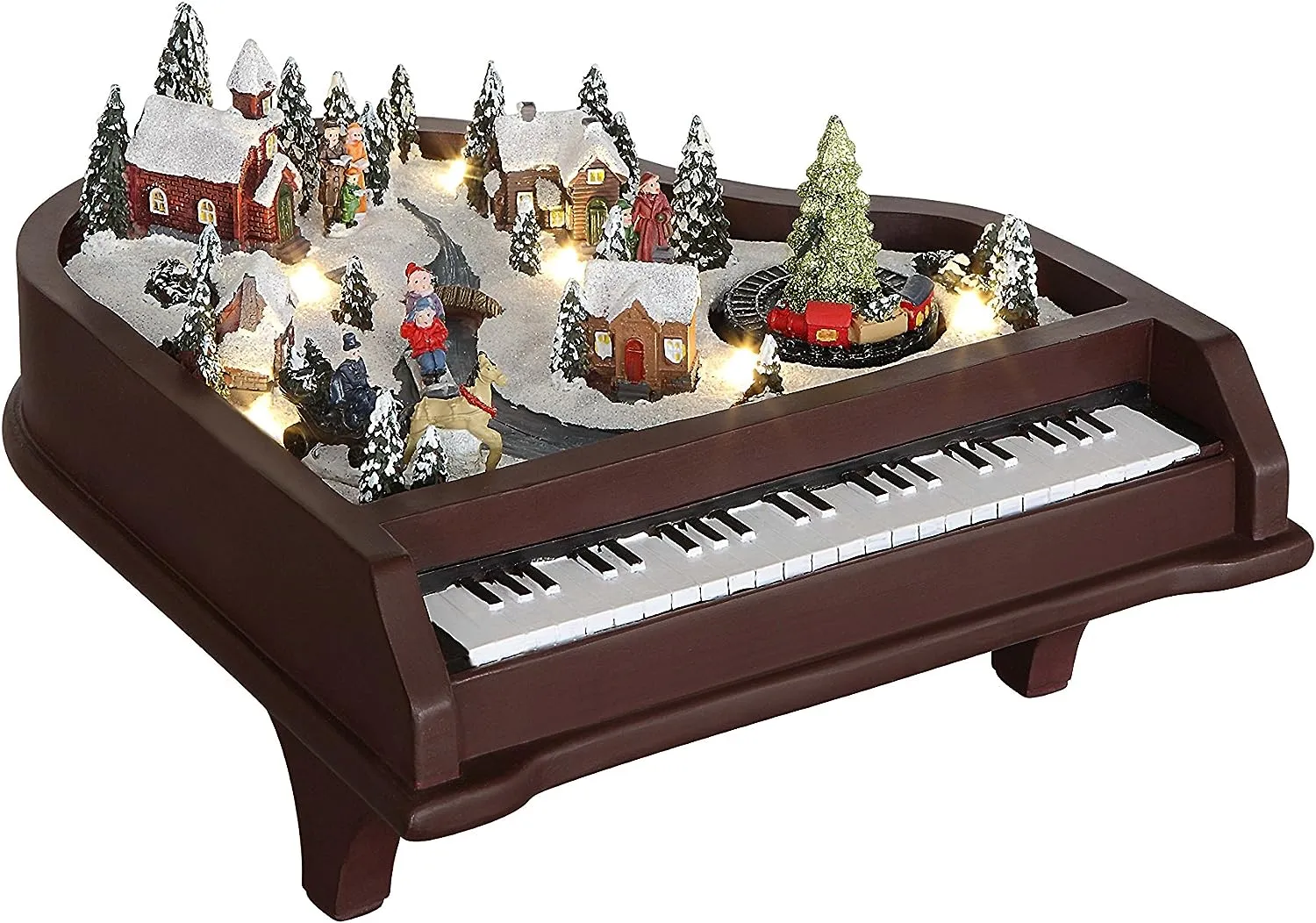 Mr. Christmas Christmas Décor, 10 in, Sing-a-Long Mouse,Plastic