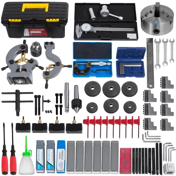 🔥Automatic Mini Metal Lathe 8